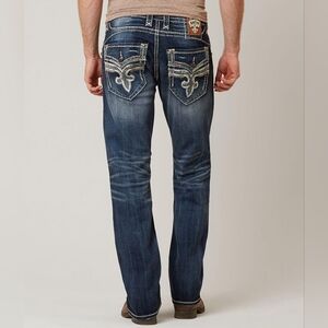 Rock Revival Emmitt Rlxd St 17 jeans size 38